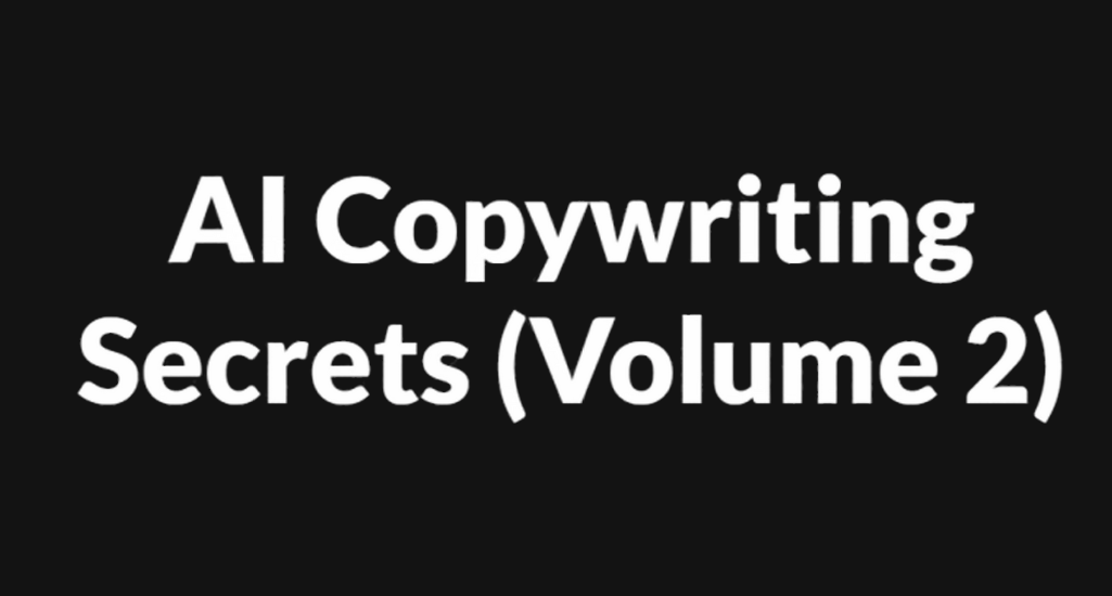 Drop Dead Copy – AI Copywriting Secrets (Volume 2) Download