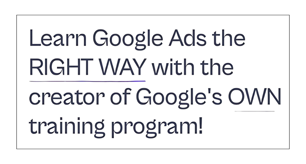 Oliver – Google Ads Masters – Learn Google Ads the RIGHT WAY Download