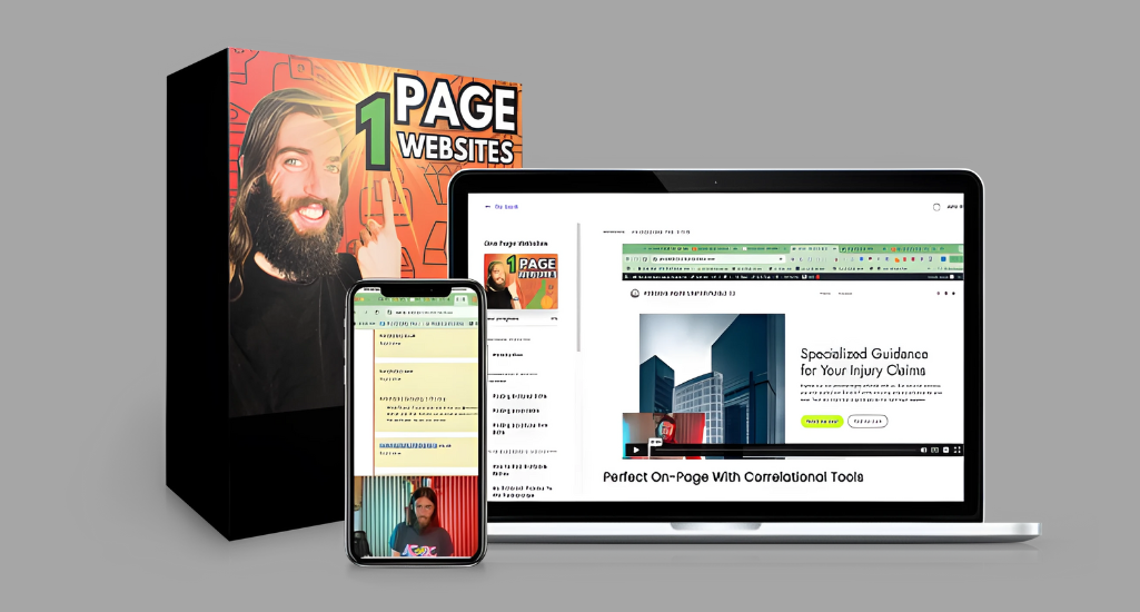 SEO Jesus – One Page Website Download