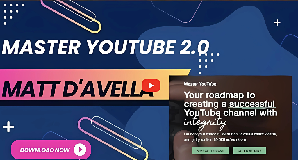 Matt D’Avella – Master YouTube 2.0 Download