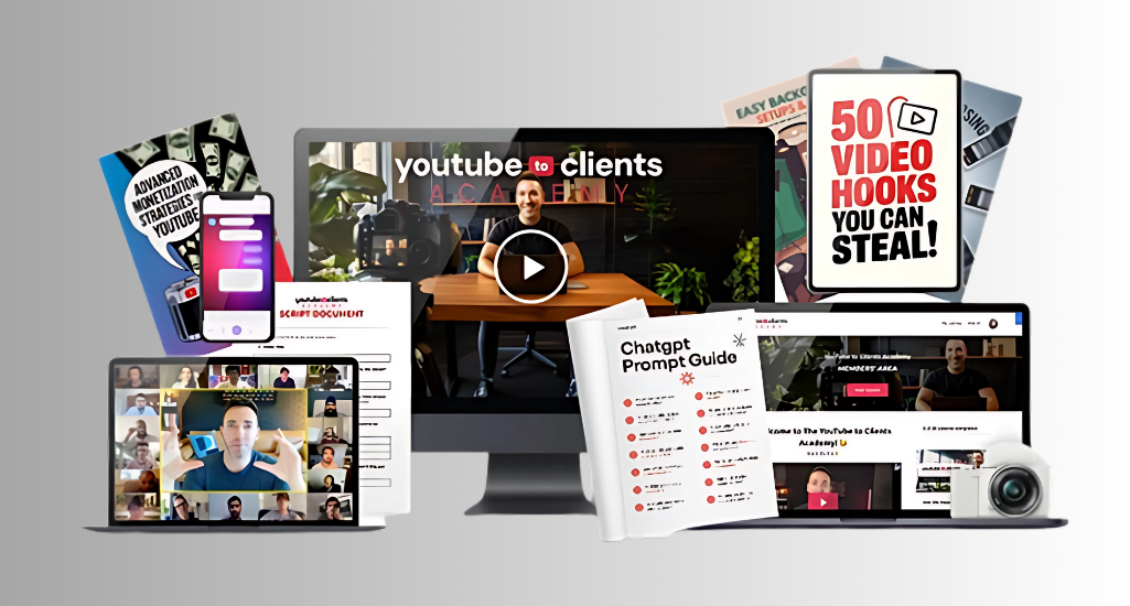 Wes McDowell – The YouTube to Clients Academy Download