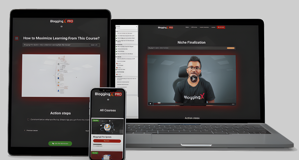 Akshay Hallur – BloggingX Pro System Download