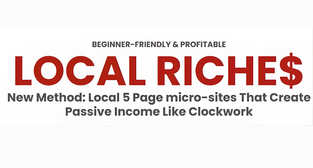 Local Profits Launch –Local 5 Page Micro-sites That Create Passive Income Like Clockwork