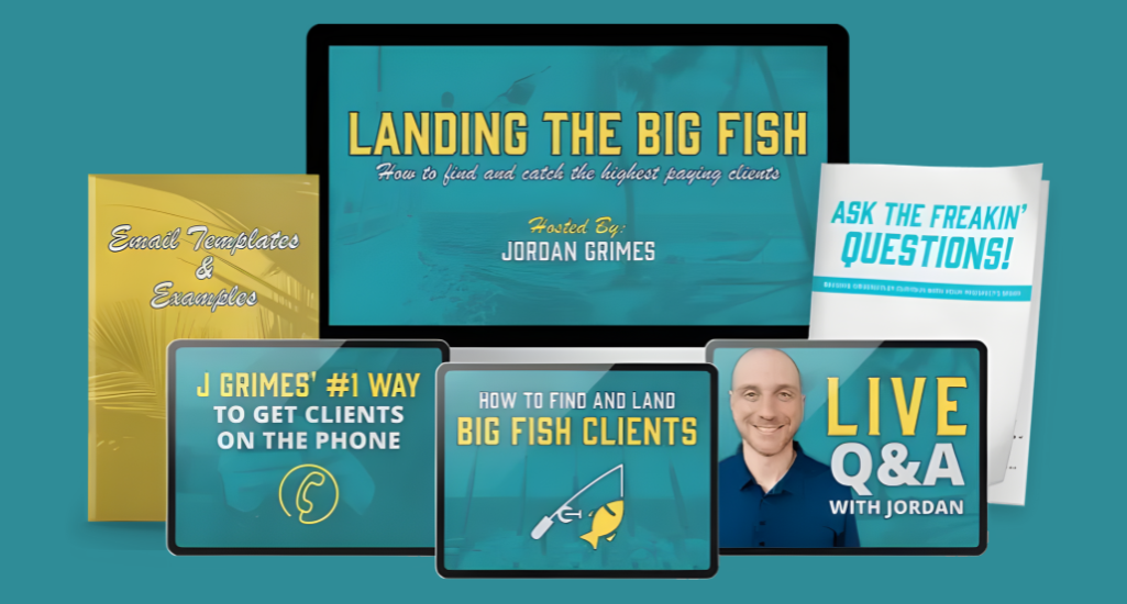 Kyle Milligan, John Grimes – Landing The Big Fish + Email Playbook Download