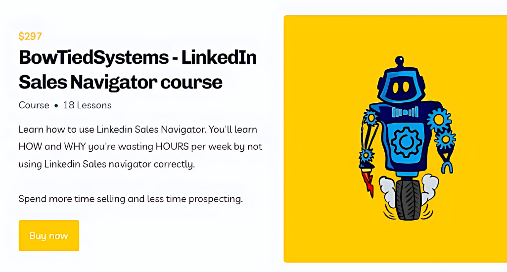 BowTiedSystems – LinkedIn Sales Navigator Course Download