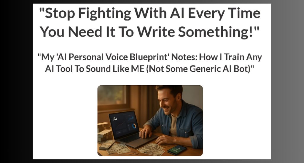 Tony Shepherd – AI Voice Blueprint Download